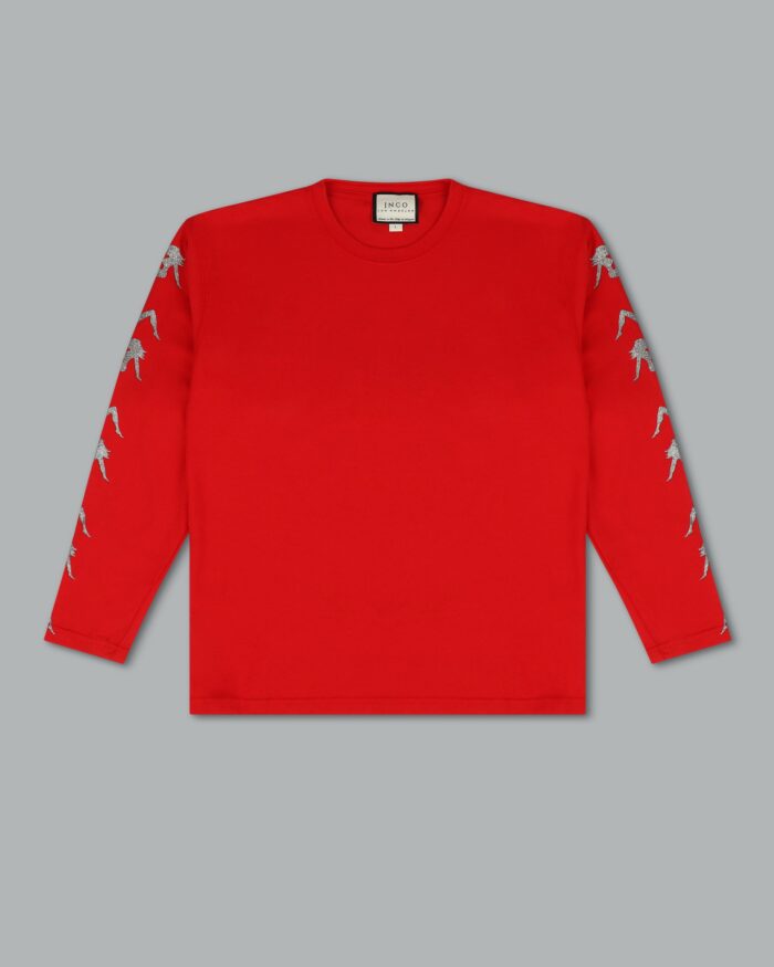 Jnco Big Rig Long Sleeve Tee Red